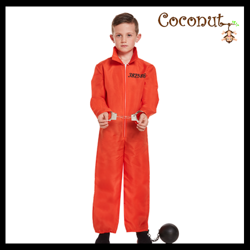 Prisoner Overalls Child Costume