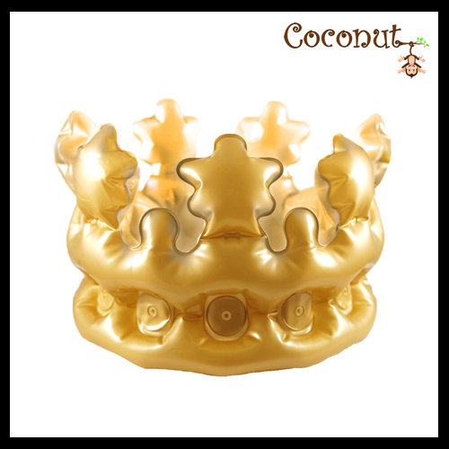 Inflatable Gold Crown 33.5cm