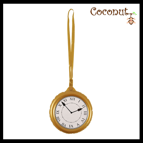 Inflatable Jumbo Clock With Necklace 24.5cm