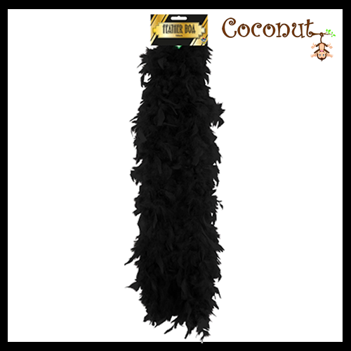 Feather Boa Black