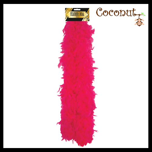 Feather Boa Hot Pink