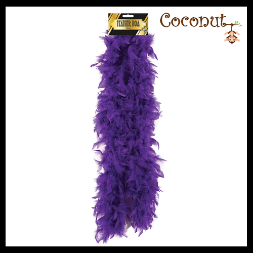 Feather Boa Purple