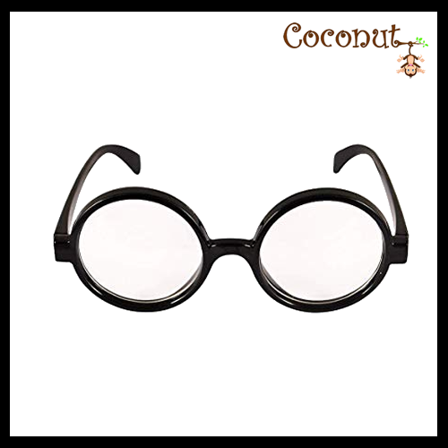 Round Glasses With Clear Lens