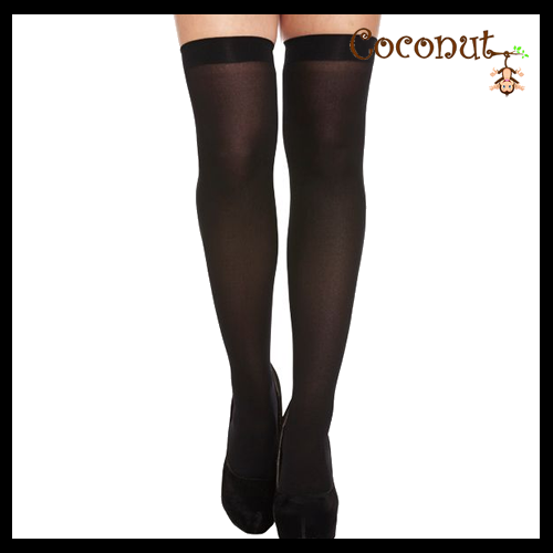 Hold-Up Stockings Black