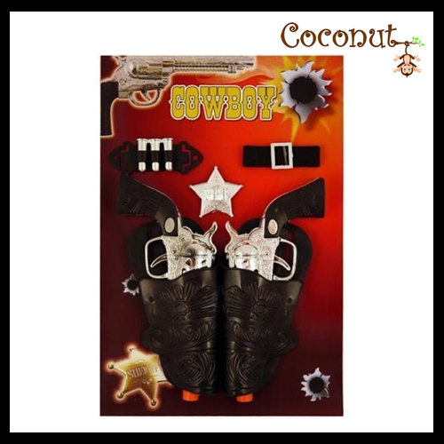 Cowboy Twin Gun Set