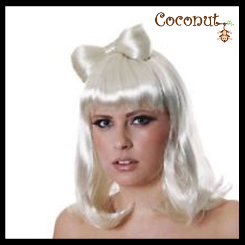 Lady Wig With Bow