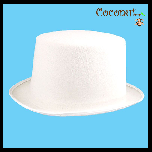 White Felt Topper