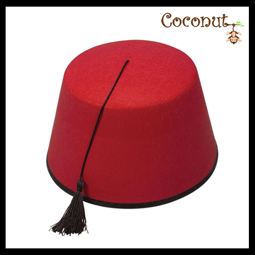 Red Fez Hat