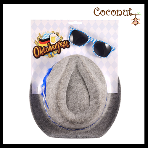 Oktoberfest Hat and Glasses