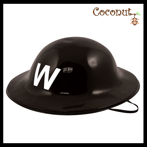 Plastic Air Raid Warden Helmet