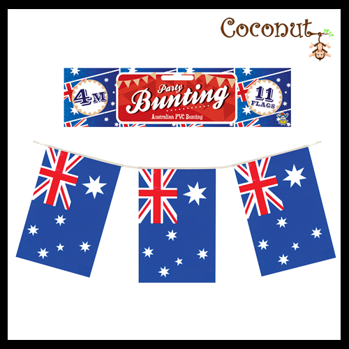 Australian PVC Bunting 4m