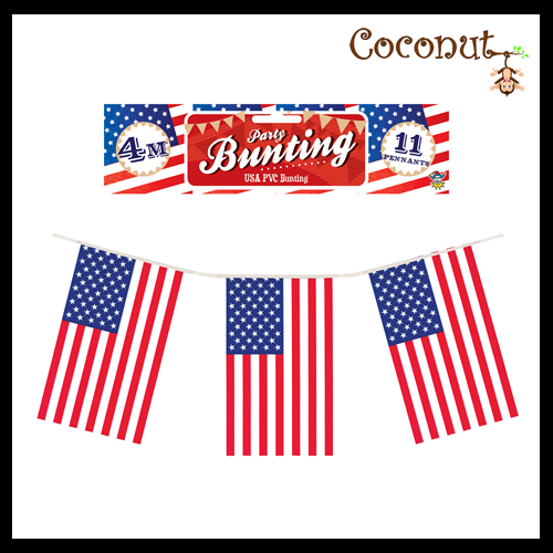 USA PVC Bunting 4m