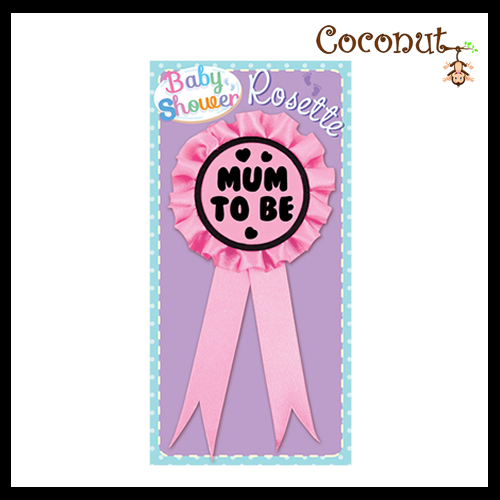 Mum to Be Rosette Pink