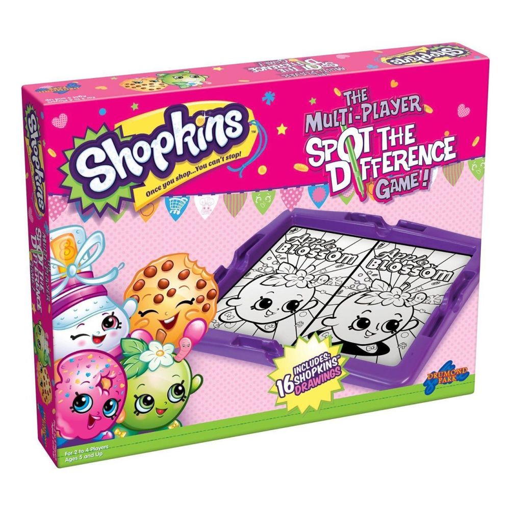 Spot the Difference Game Shopkins