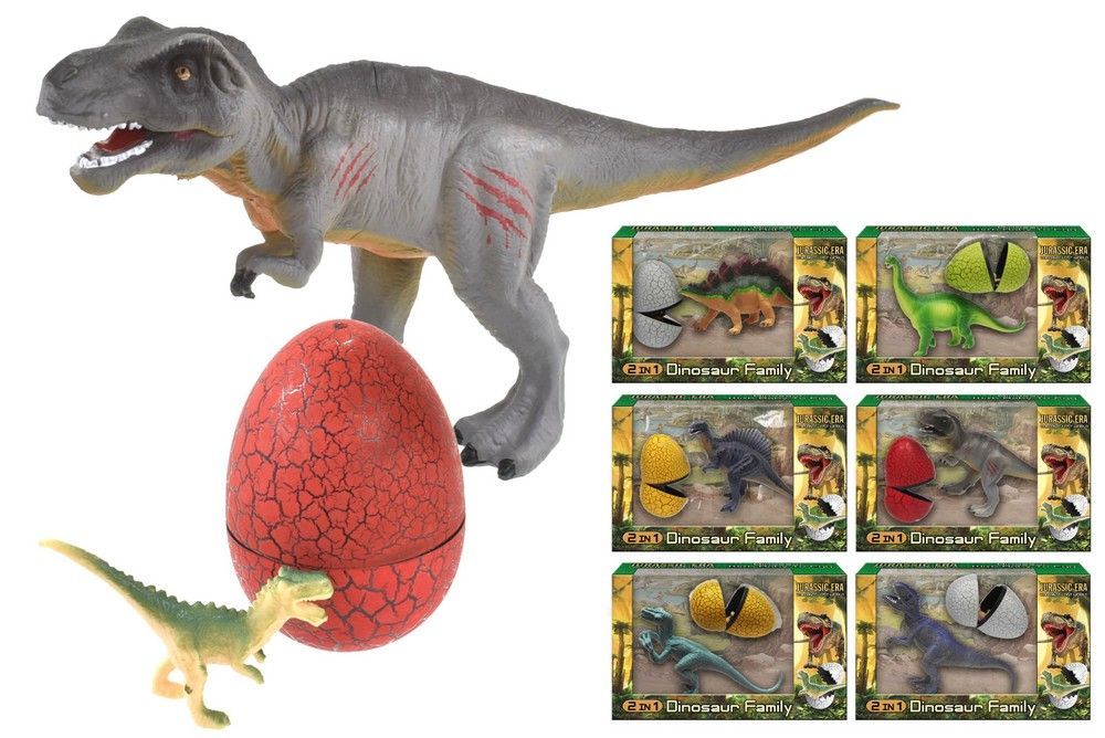 Dinosaur Family With Egg