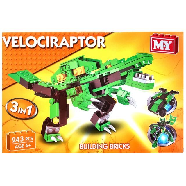 Velociraptor Building Bricks