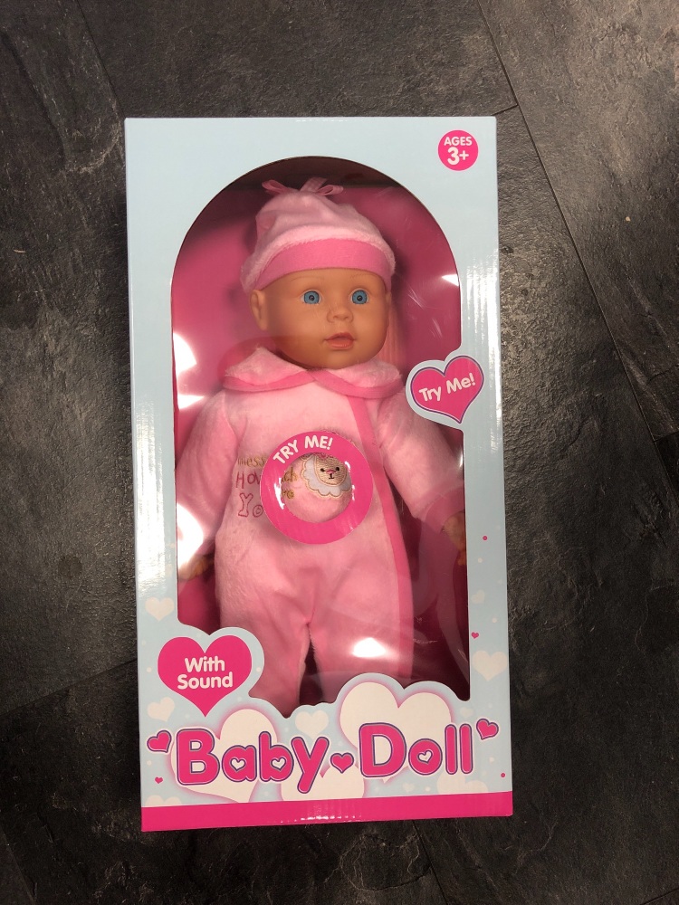 baby doll with sounds