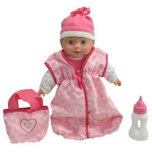 Baby Doll with Sleep Bag & Accessories
