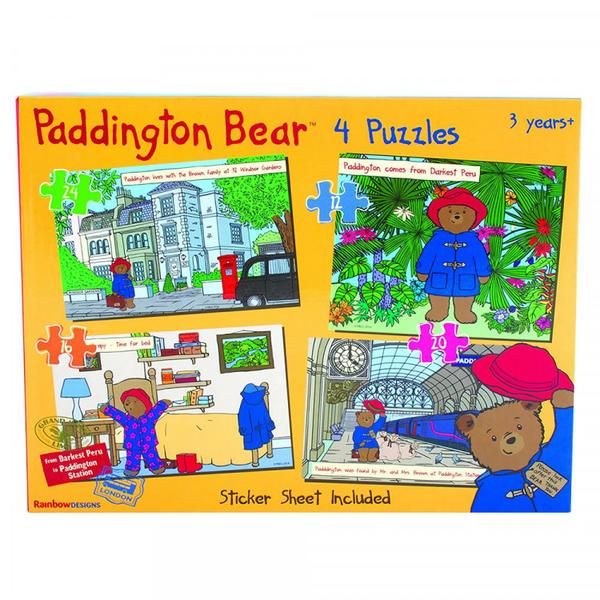 Paddington Bear (4 Puzzles)