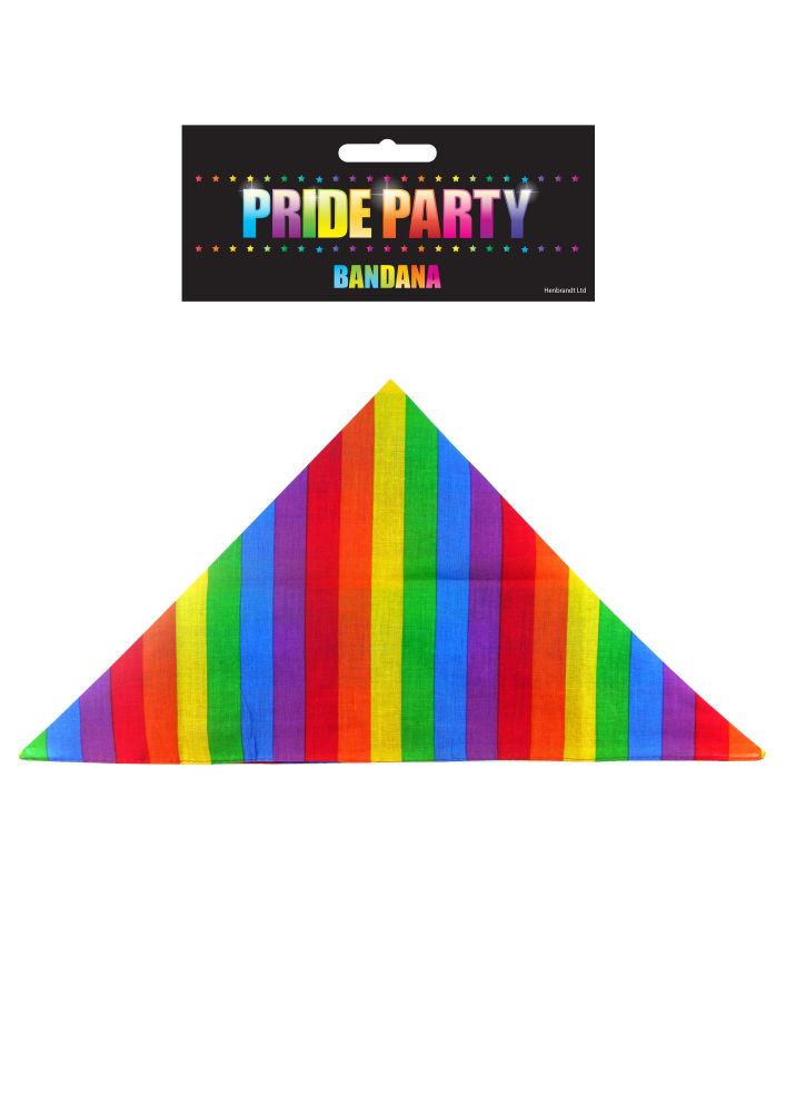 Pride Party Rainbow Bandana