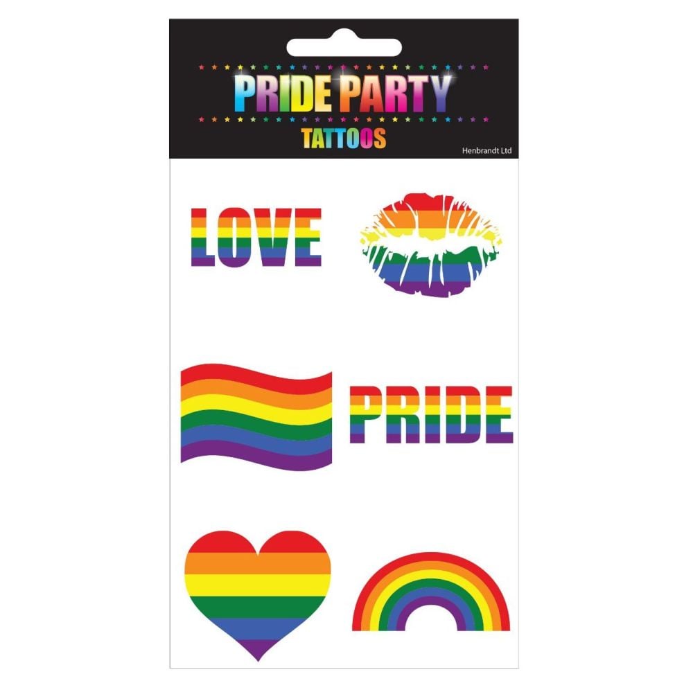 Pride Party Tattoos