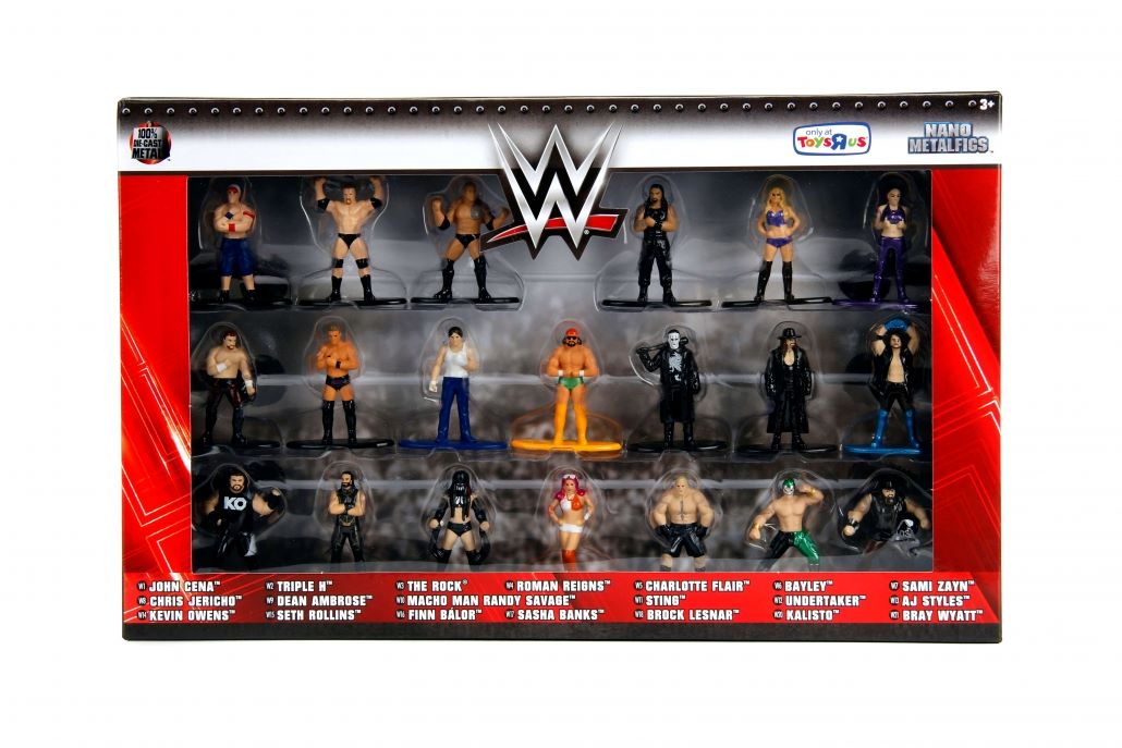 Nano Metalfigs WWE 20 Figure Collector's Set