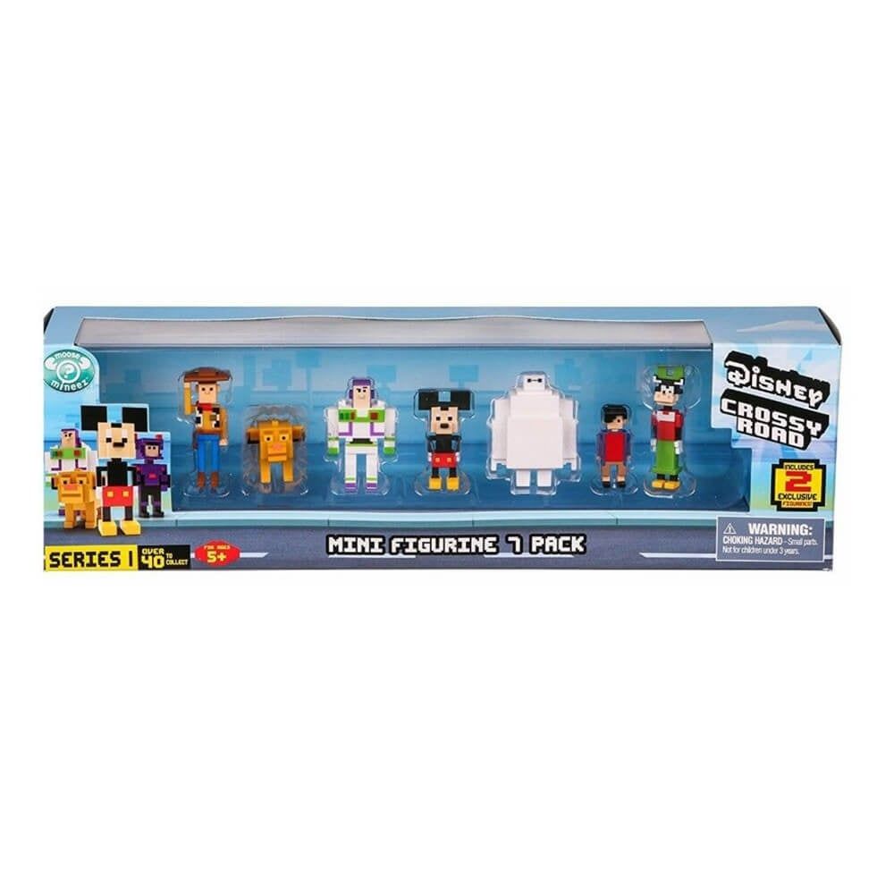 Disney Crossy Road Mini Figurine 7 Pack