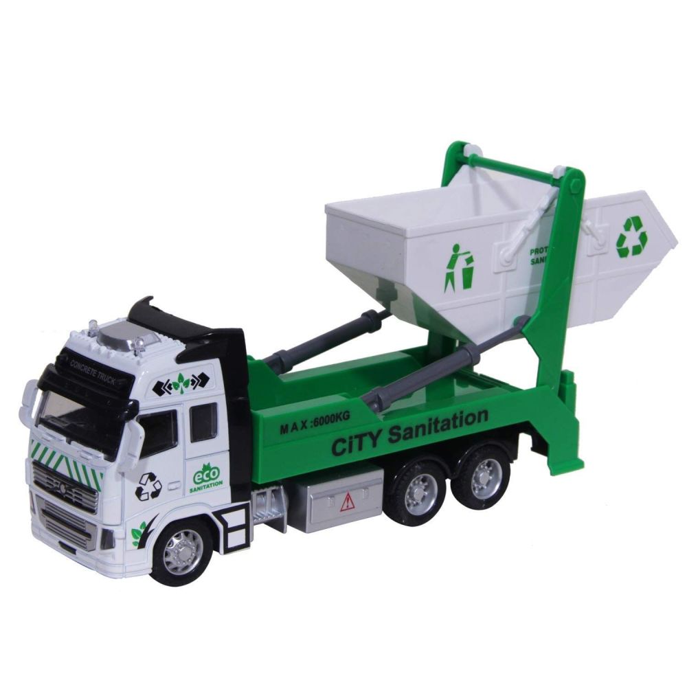 Pull Back Recycling Lorry Assorted