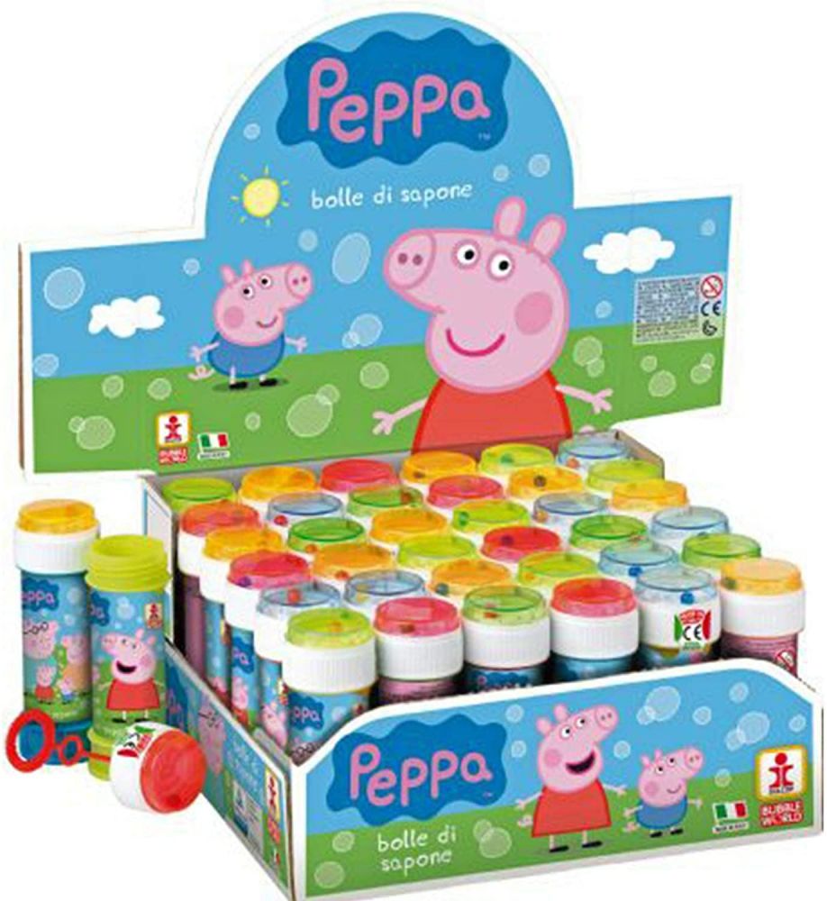 Bubble Tub With Wand Peppa Pig