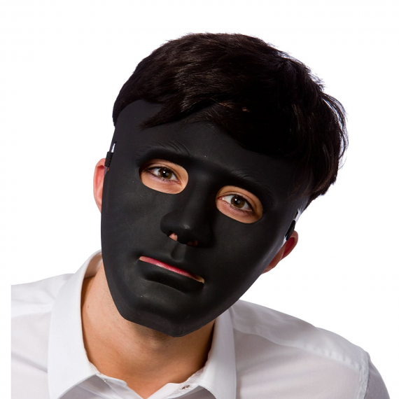 Robot Mask Black