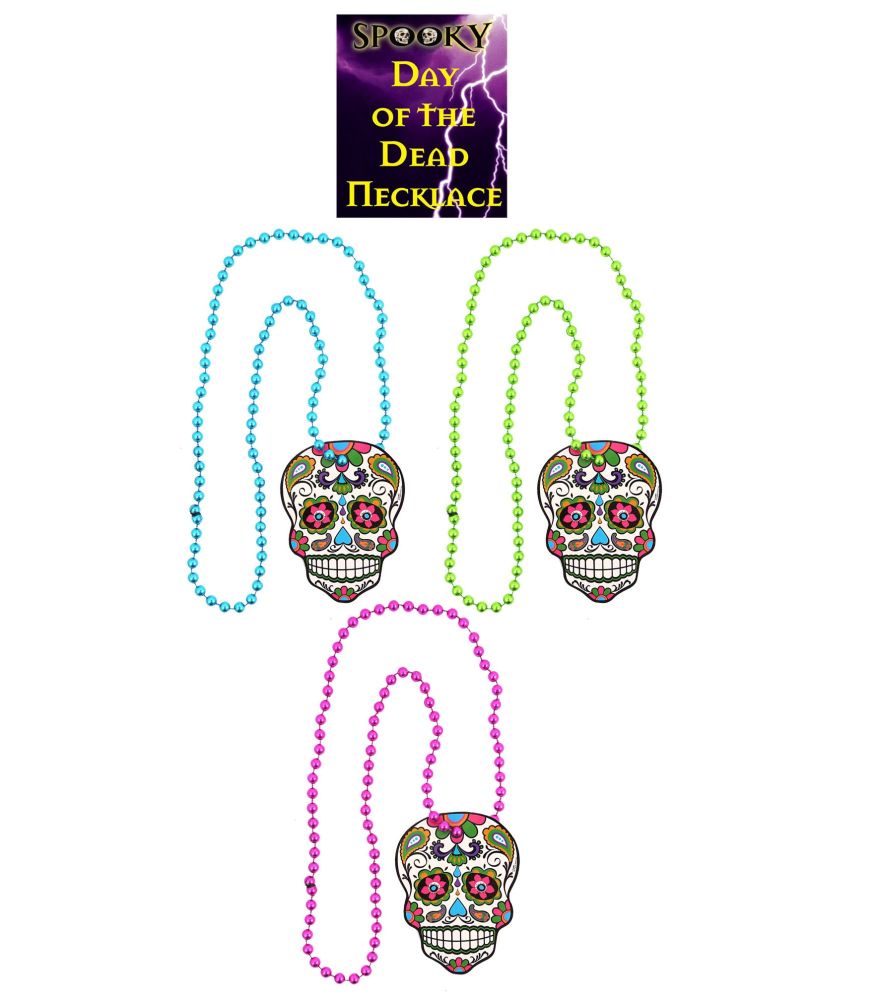 Day Of The Dead Necklace