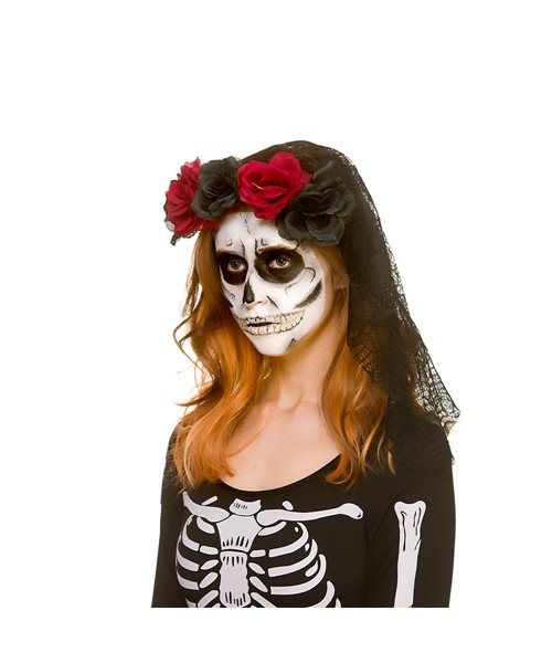 Deluxe Day of the Dead Veil