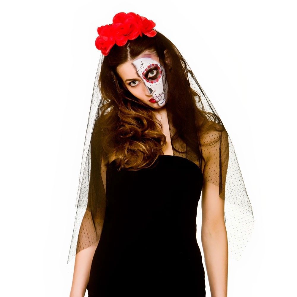 Day of the Dead Veil