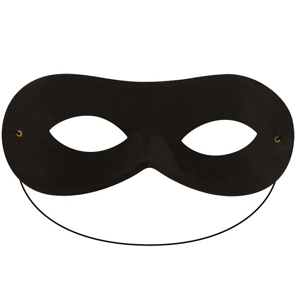 Domino Mask Black