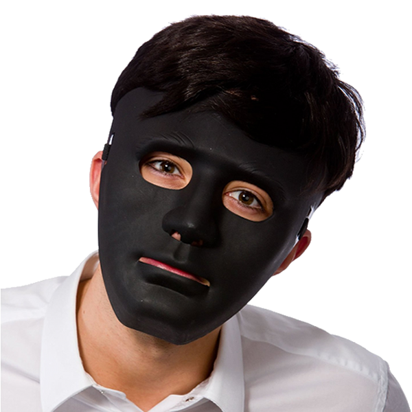 Robot Mask Black