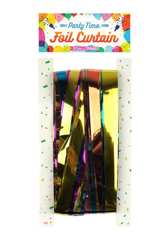 Foil Door Curtain Multicoloured