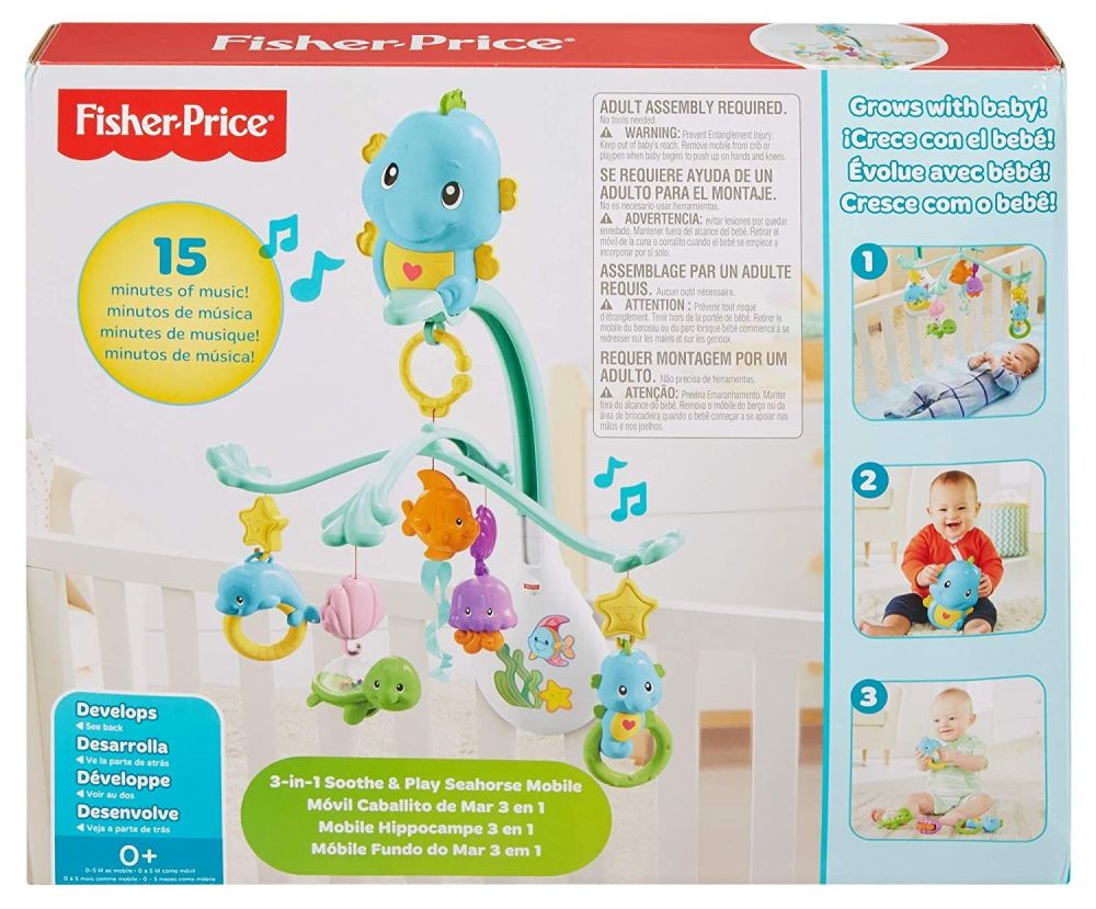 Fisher-Price Soothe & Play Seahorse