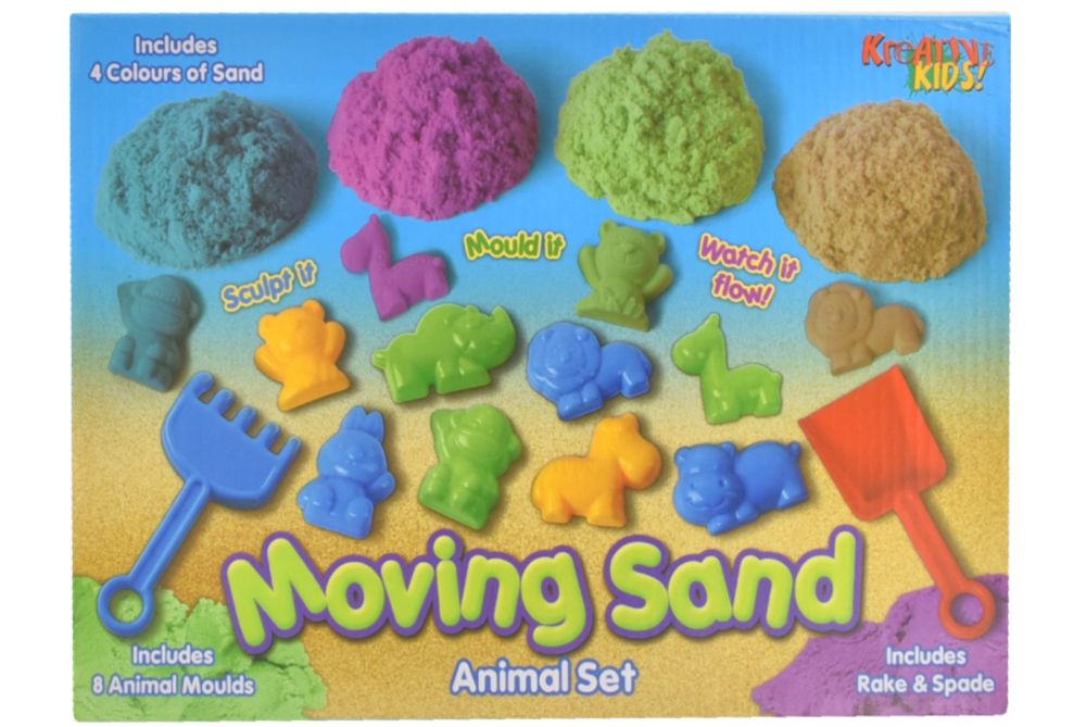 Moving Sand Animal Set