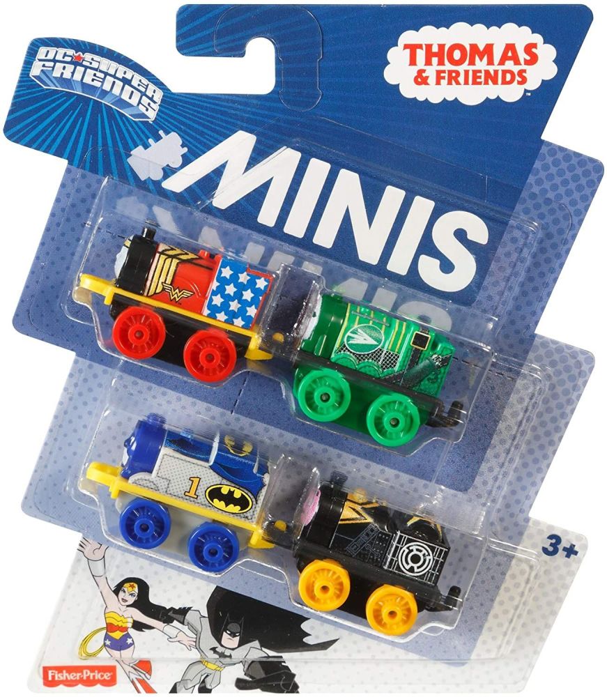 Thomas & Friends Mini's 4 Pack - DC Super Friends