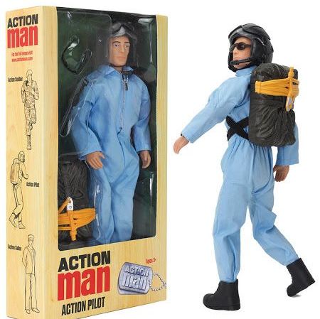 Action Man Pilot With Accessories