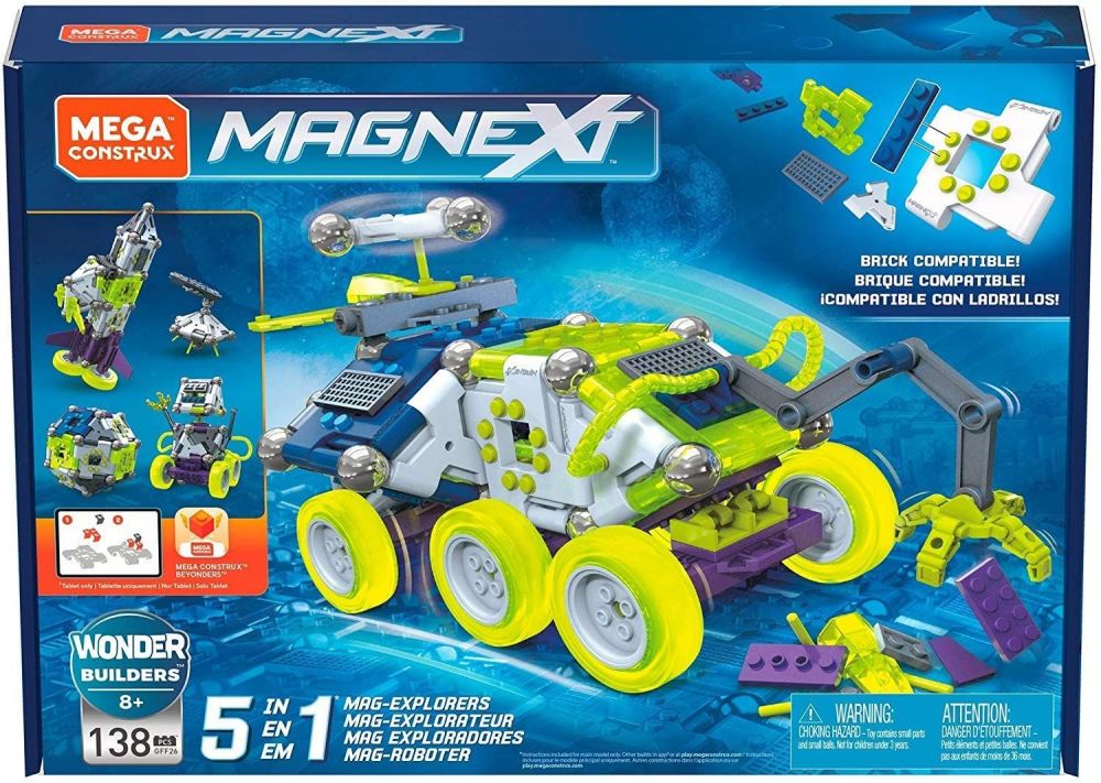Mega Construx Magnext 5 in 1 Mag-Explorers