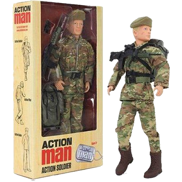 Action Man Soldier With Accessories