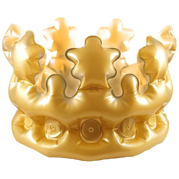 Inflatable Gold Crown 33.5cm