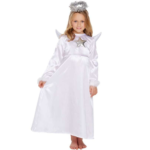 Angel With Fur Child Costume