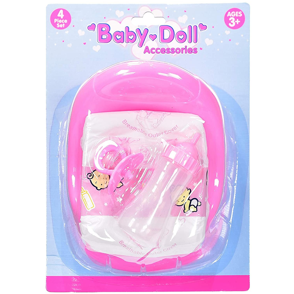 Baby Doll 4 Piece Accessory Set