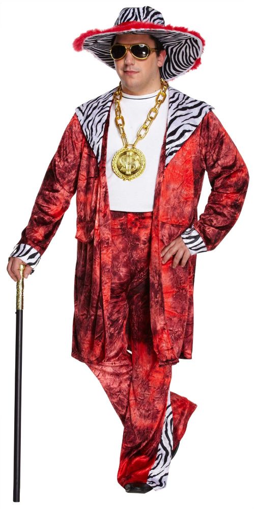 Big Daddy Red XL Adult Costume