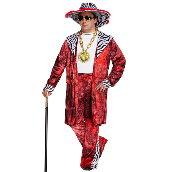 Big Daddy Red XL Adult Costume