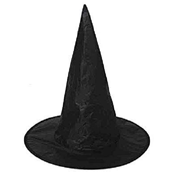 Black Adult Witch Hat