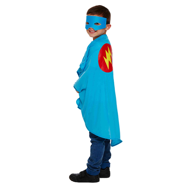 Blue Super Hero Child Costume