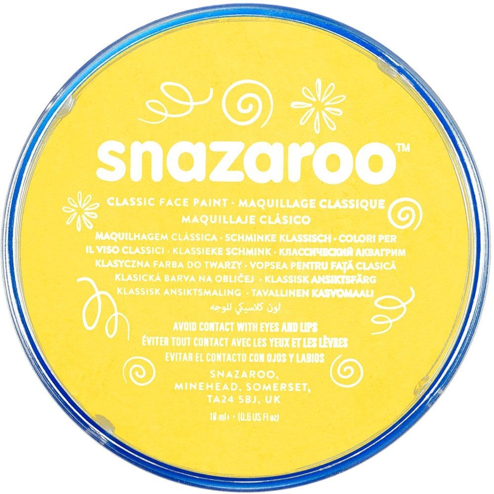 Snazaroo Face Paint - Bright Yellow